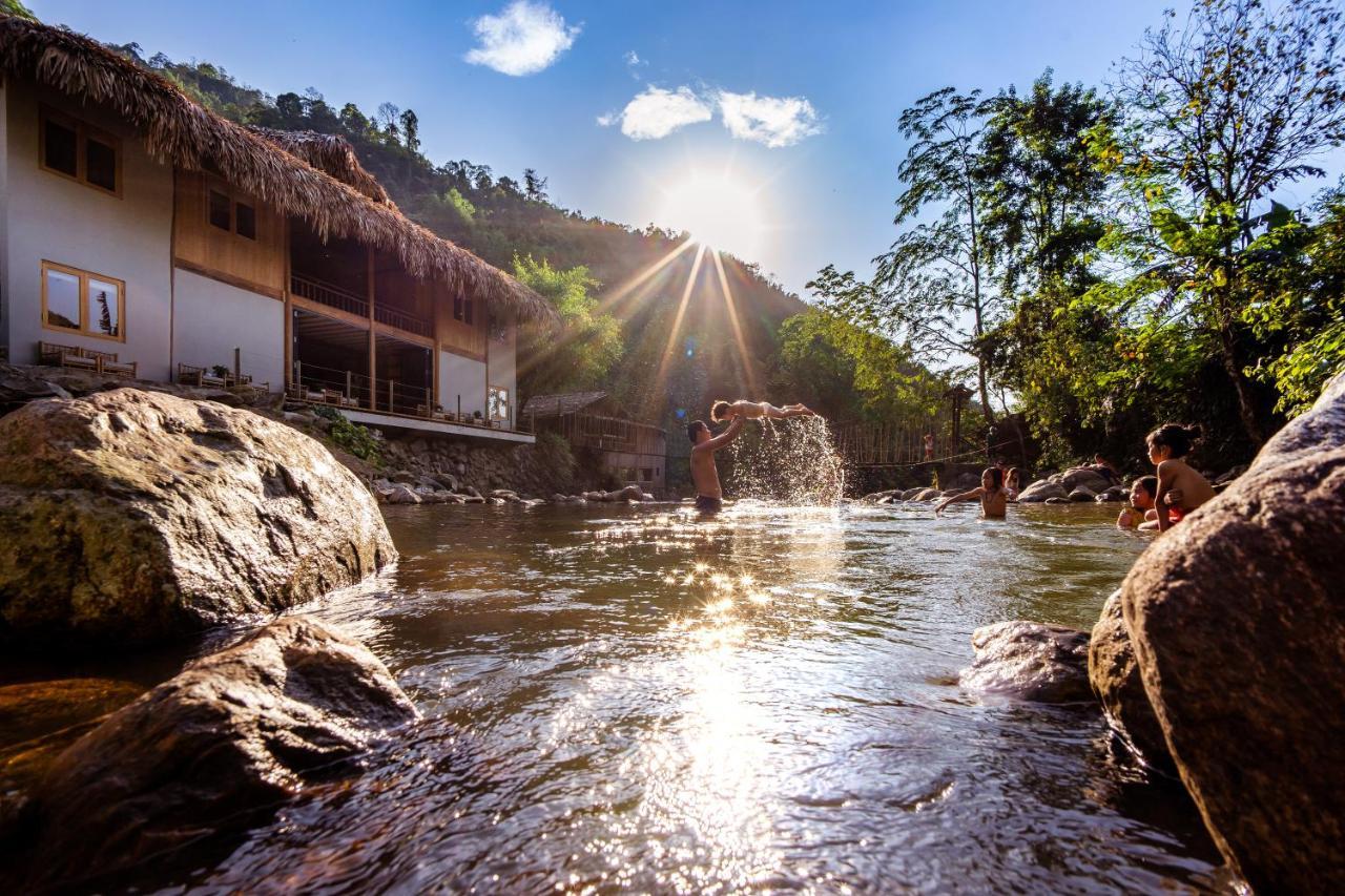 Topas Riverside Lodge Sa Pa Eksteriør bilde