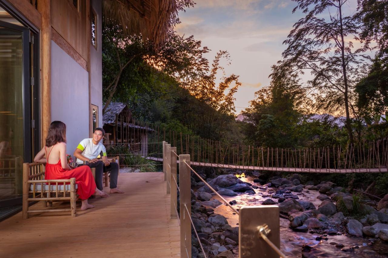 Topas Riverside Lodge Sa Pa Eksteriør bilde